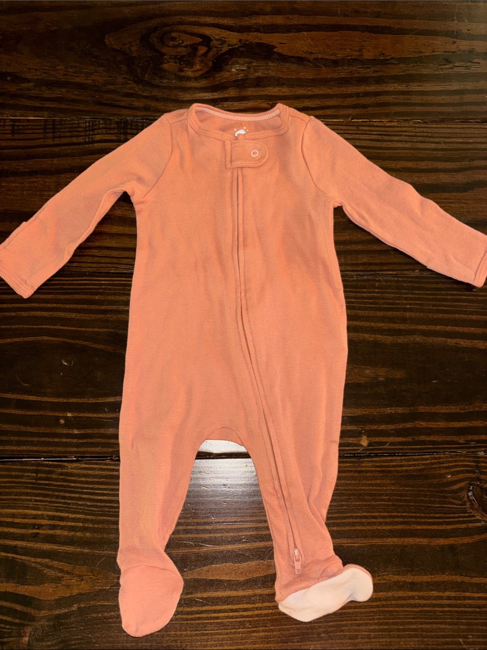 Baby Long-Sleeve Footed One-Piece